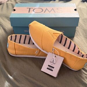 TOMS Marigold Canvas Slip-Ons